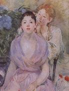 Berthe Morisot Embroider Sweden oil painting artist